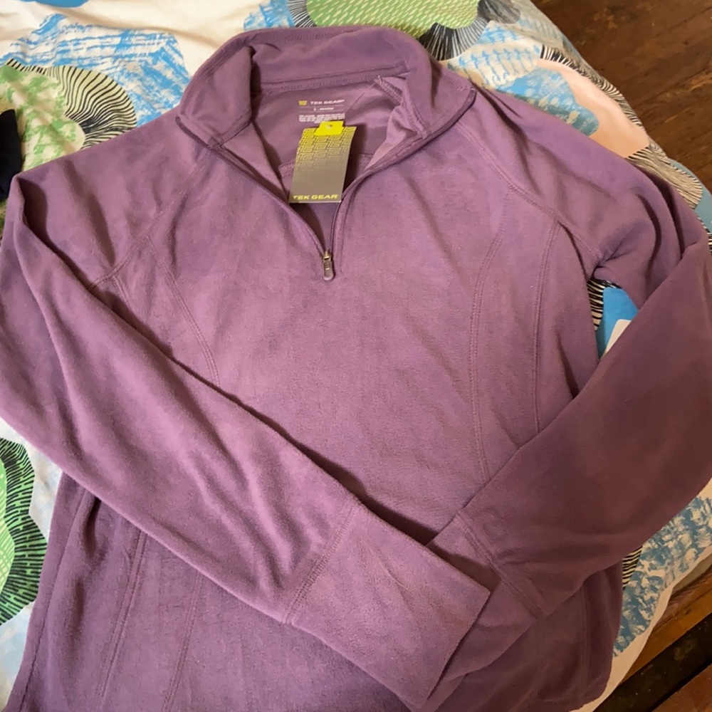 Tek gear mock neck zip up
